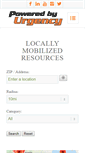 Mobile Screenshot of poweredbyurgency.com